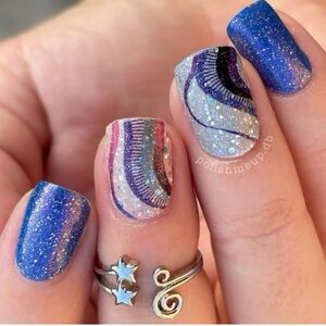 *Exclusive* Color Street: Glow With the Flow (Accent Pack) | Nude Glitter Curve